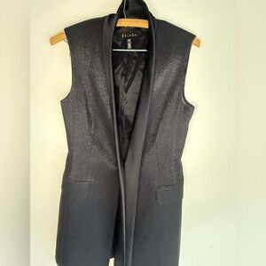 Escada Shimmering Black Vest